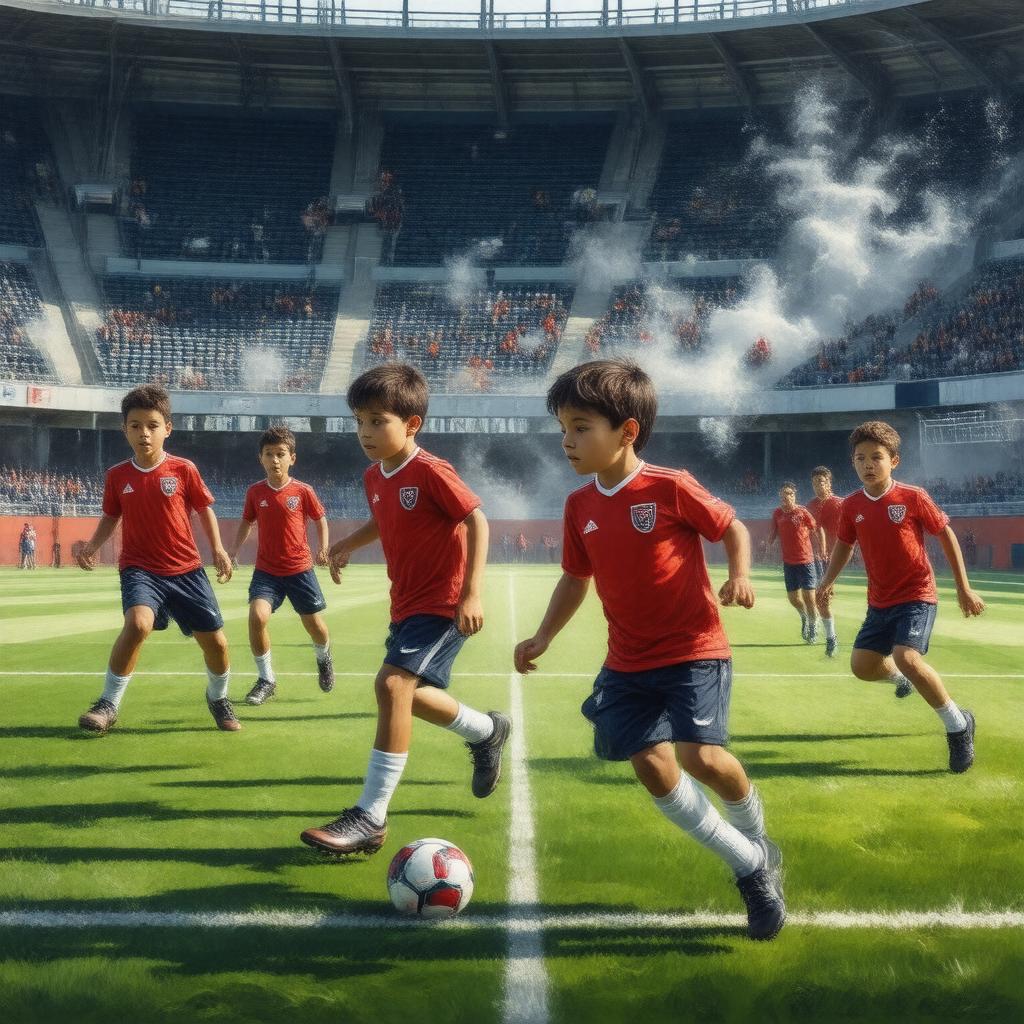 AI-created image of New England Revolution Academy