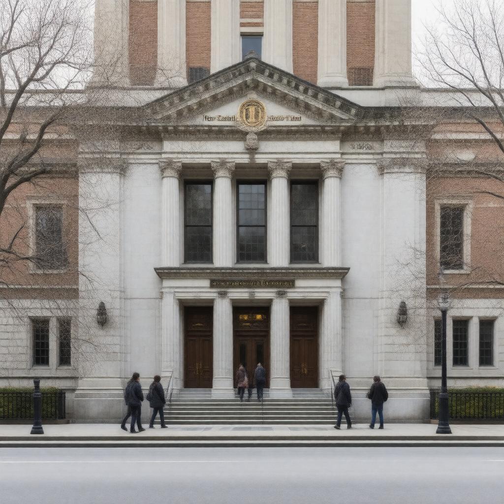 AI-created image of New England School of Law