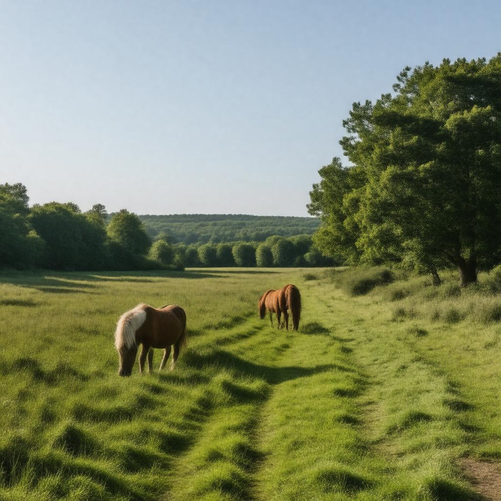 AI-created image of New Forest