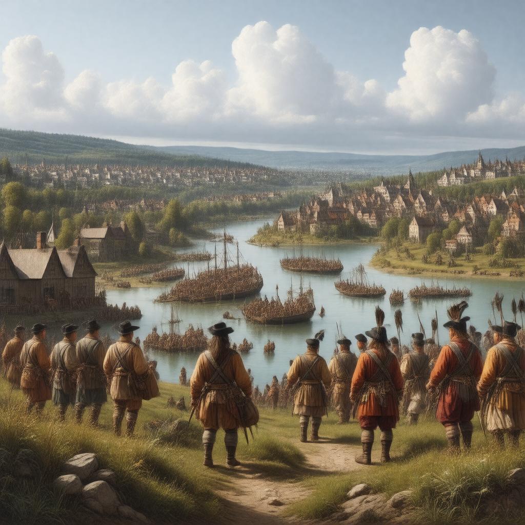 AI-created image of New France