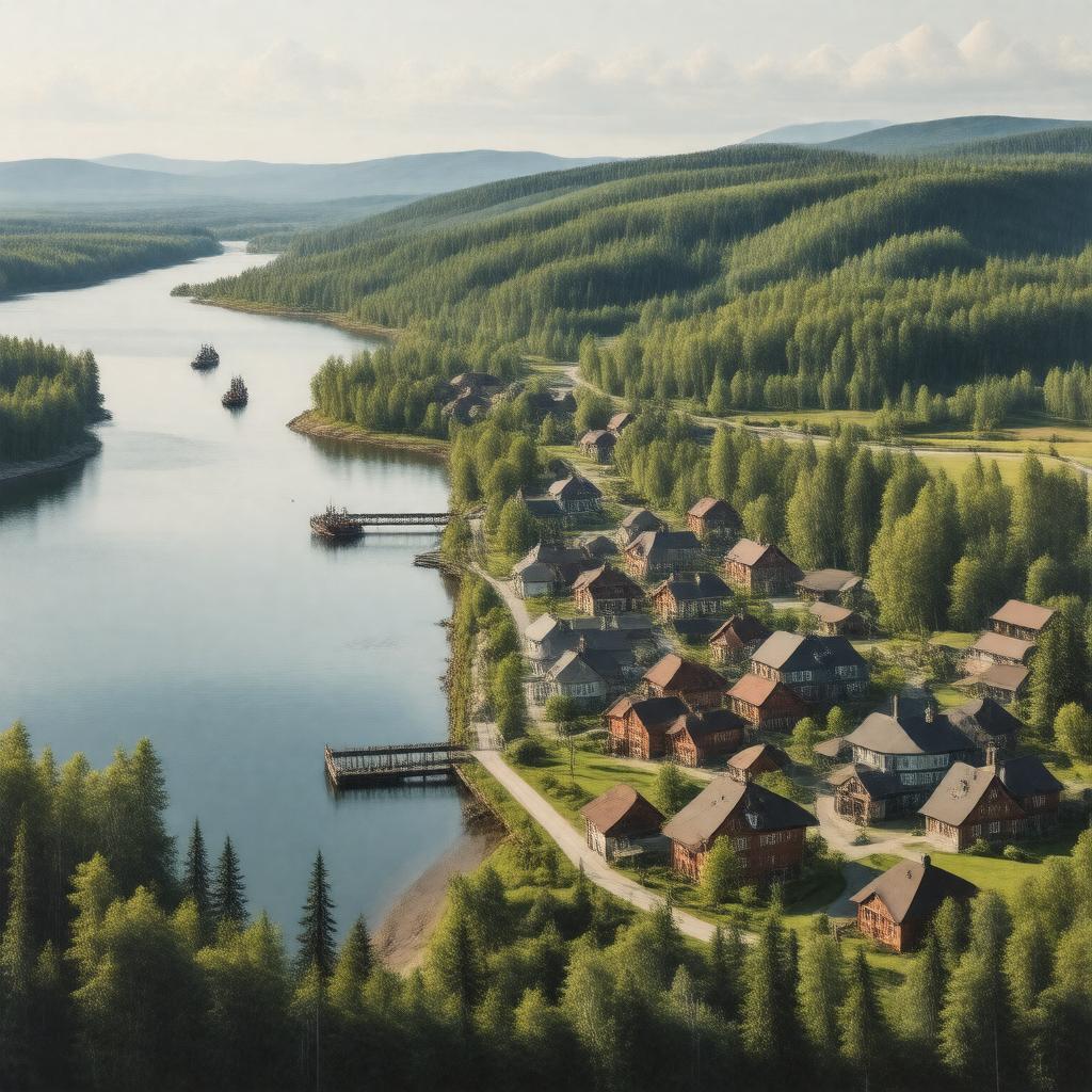 AI-created image of New Glasgow