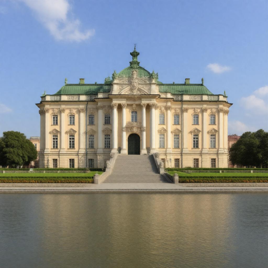 AI-created image of New Grodno Castle