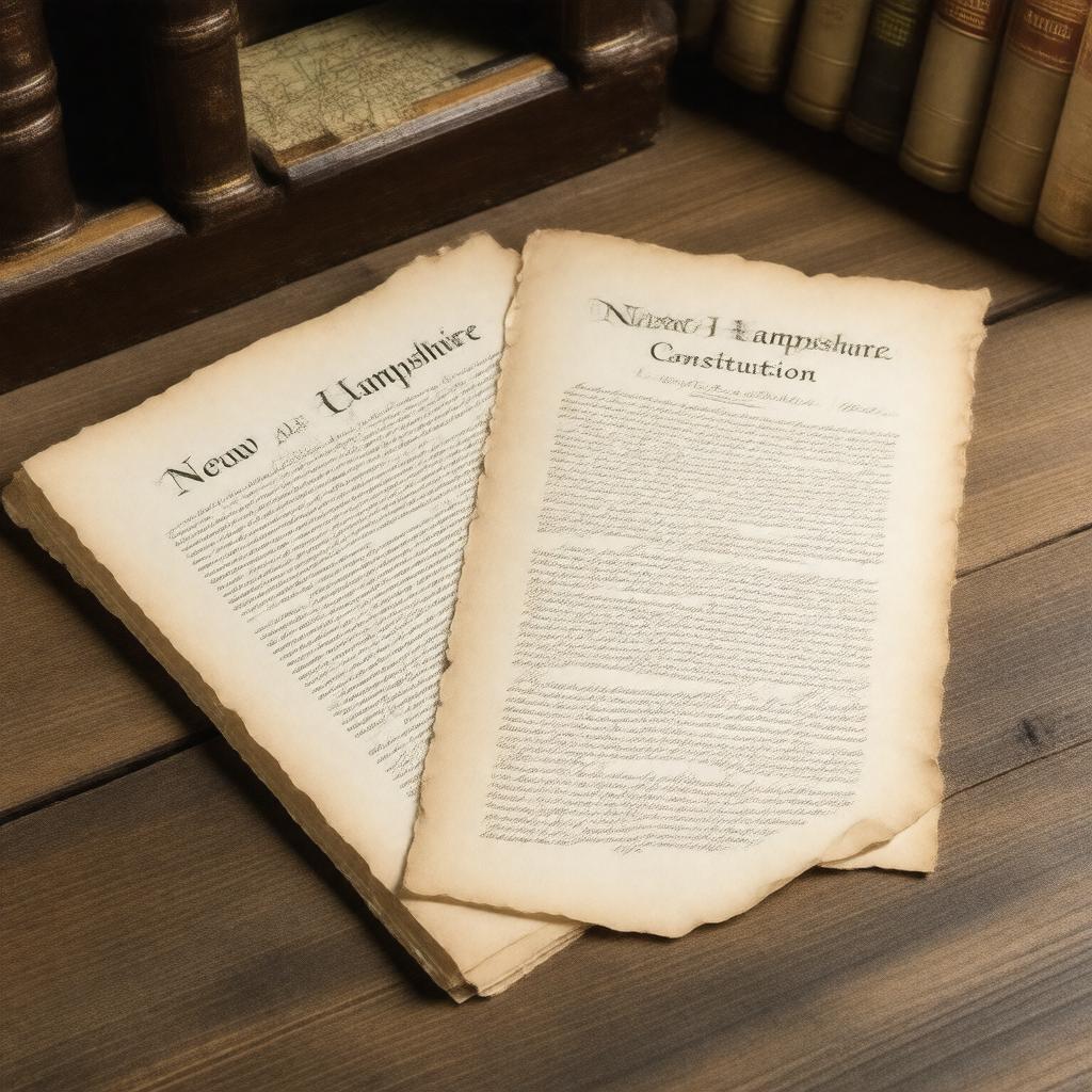 AI-created image of New Hampshire Constitution
