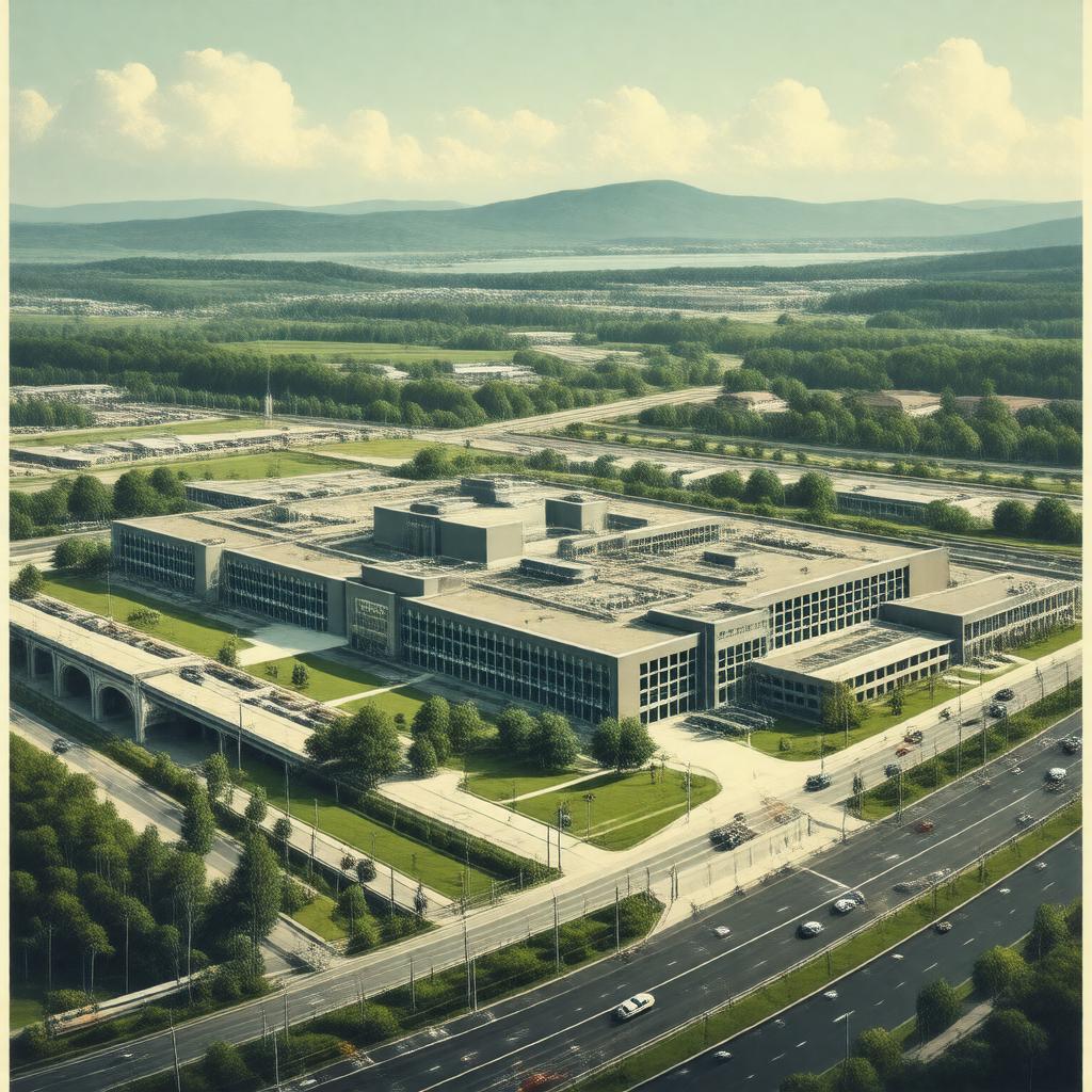 AI-created image of New Hampshire Department of Transportation