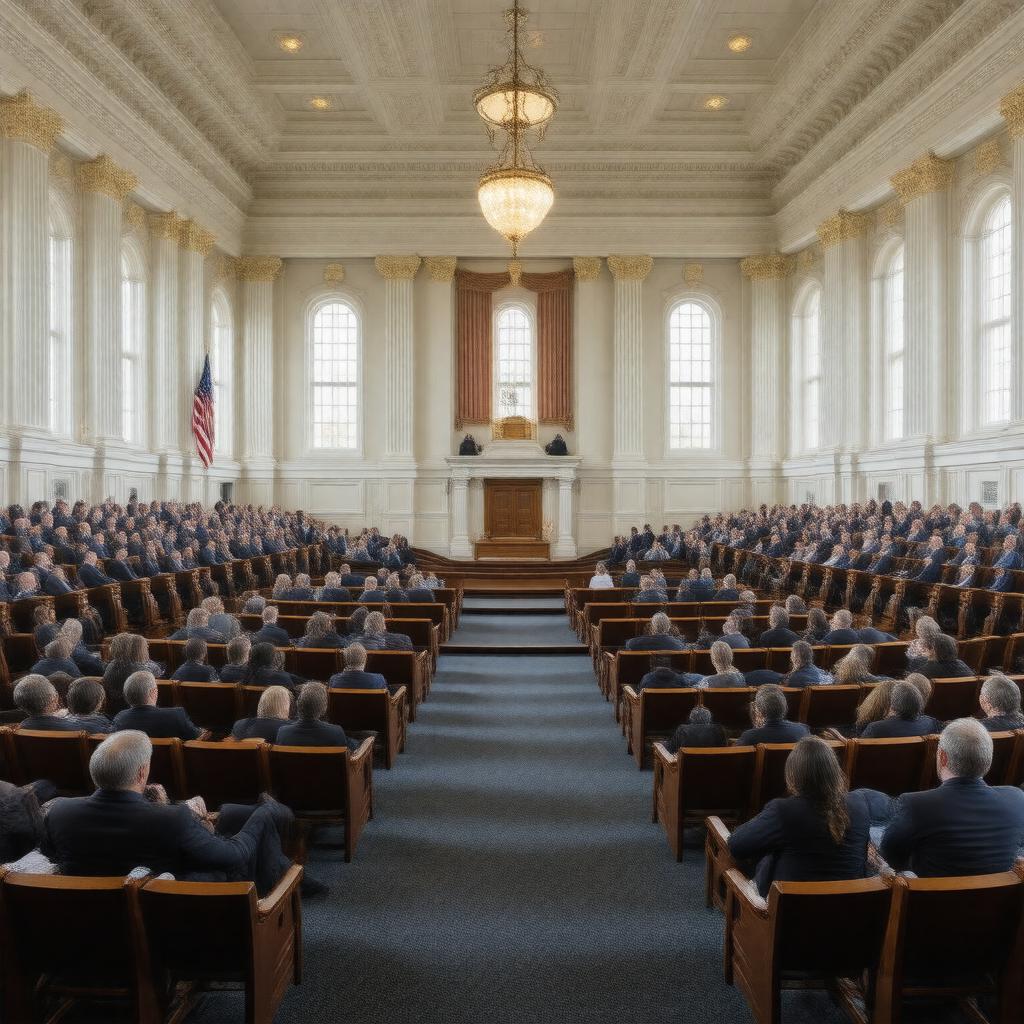 AI-created image of New Hampshire House of Representatives