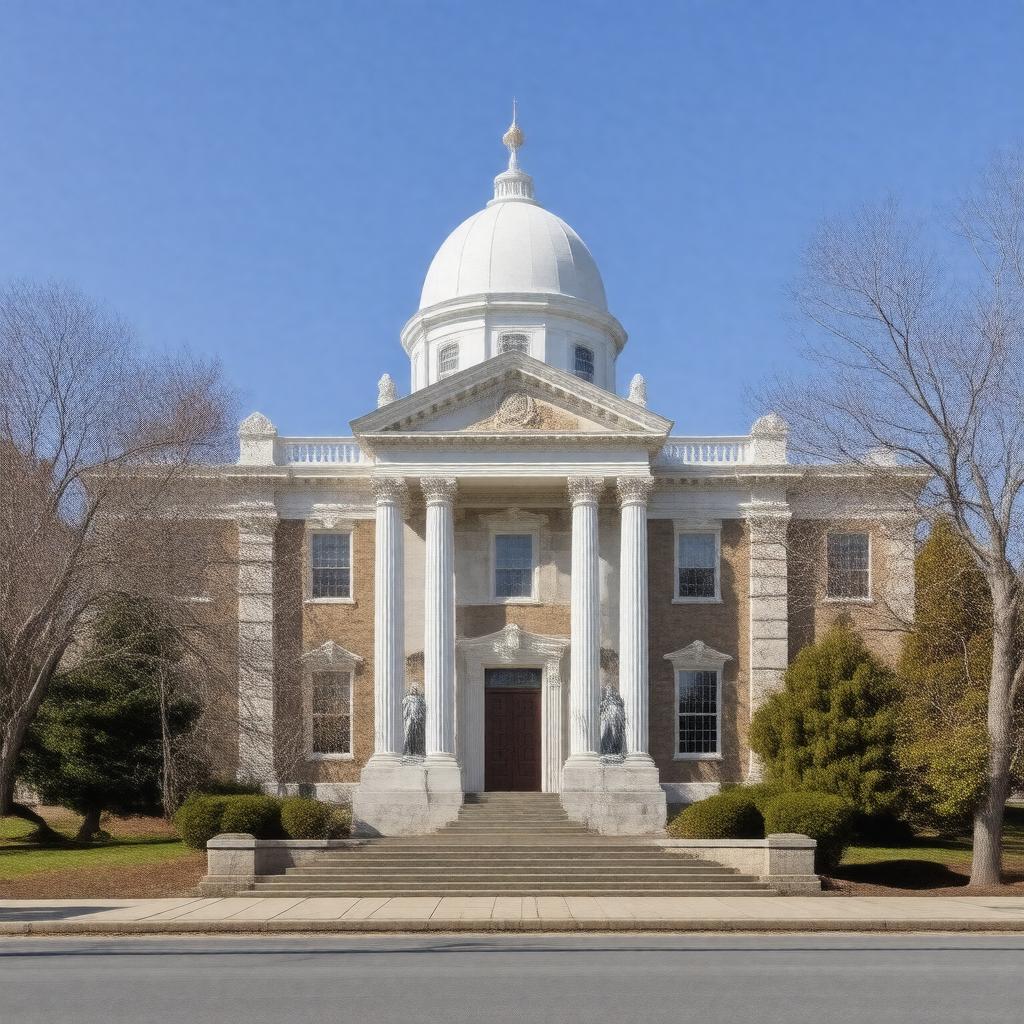 AI-created image of New Hampshire State House