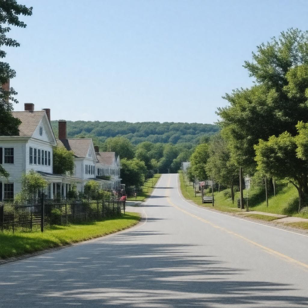 AI-created image of New Hartford