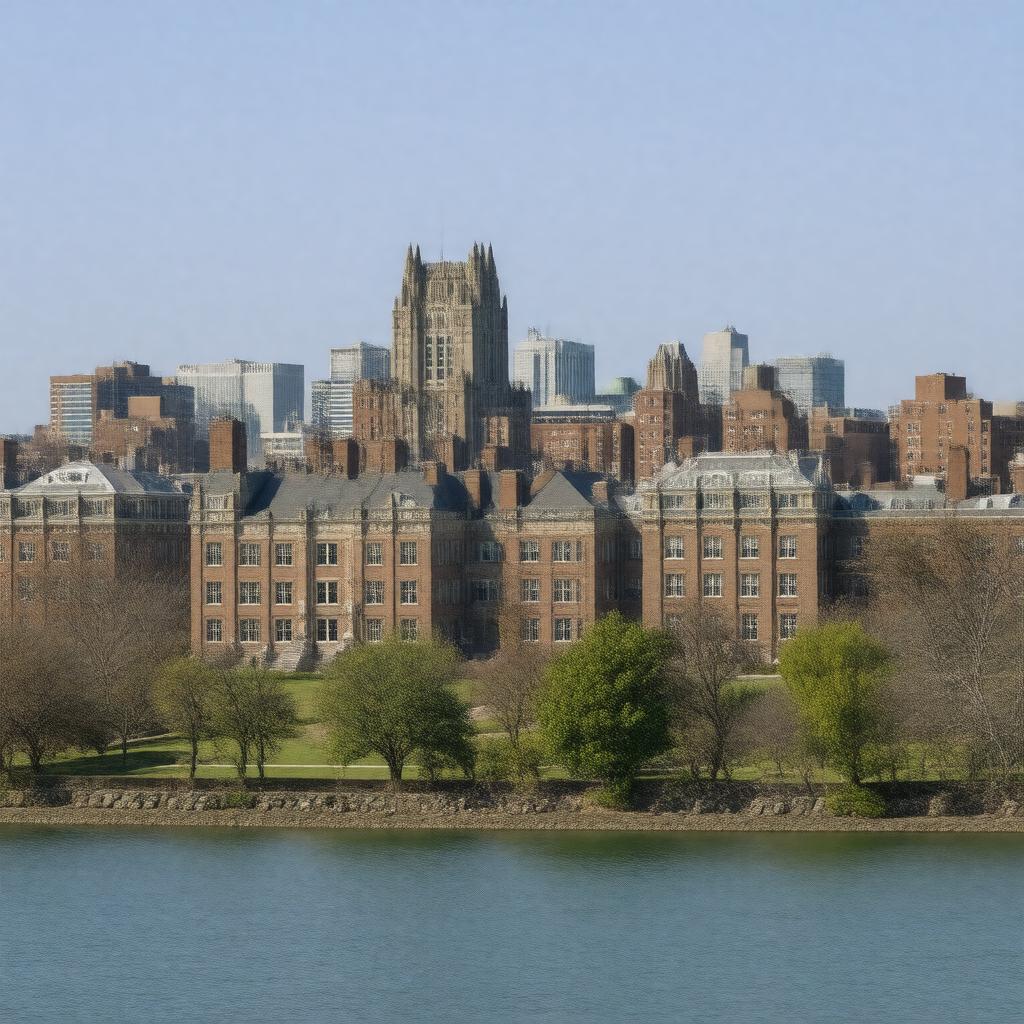 AI-created image of New Haven, Connecticut