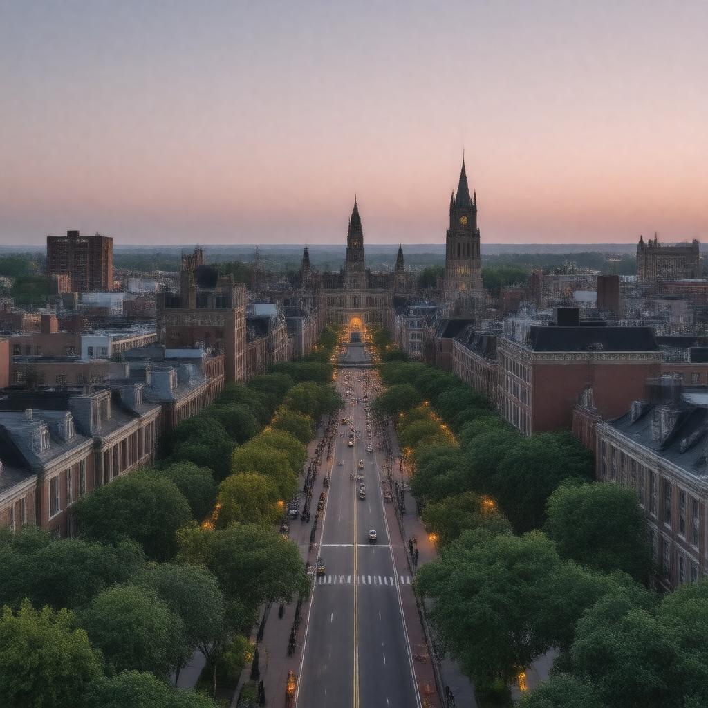 AI-created image of New Haven