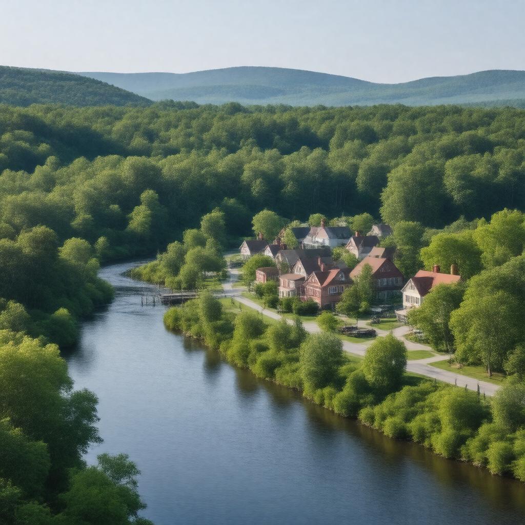 AI-created image of New Ipswich