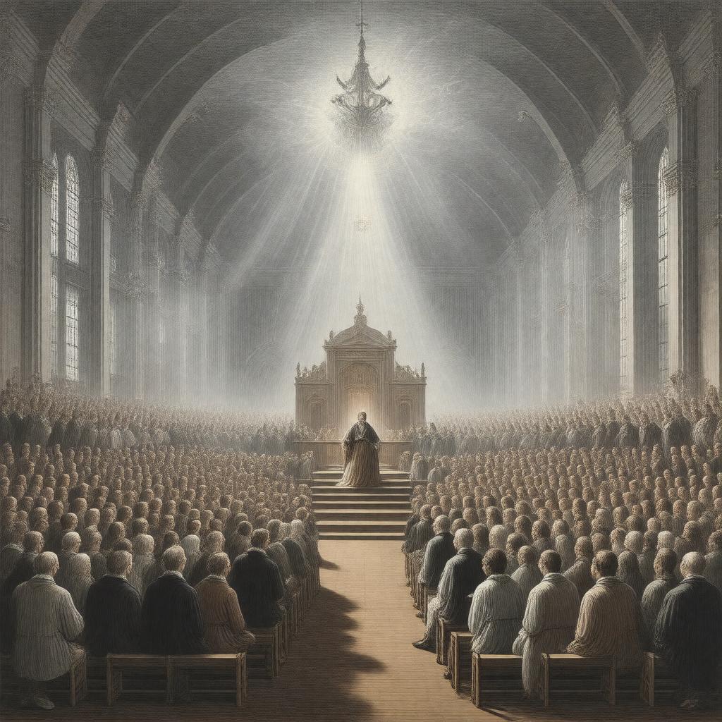 Click to view larger image AI-created image of New Light Presbyterians