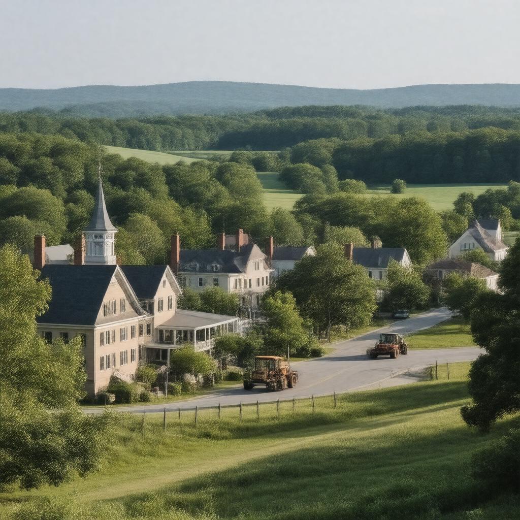 AI-created image of New Marlborough