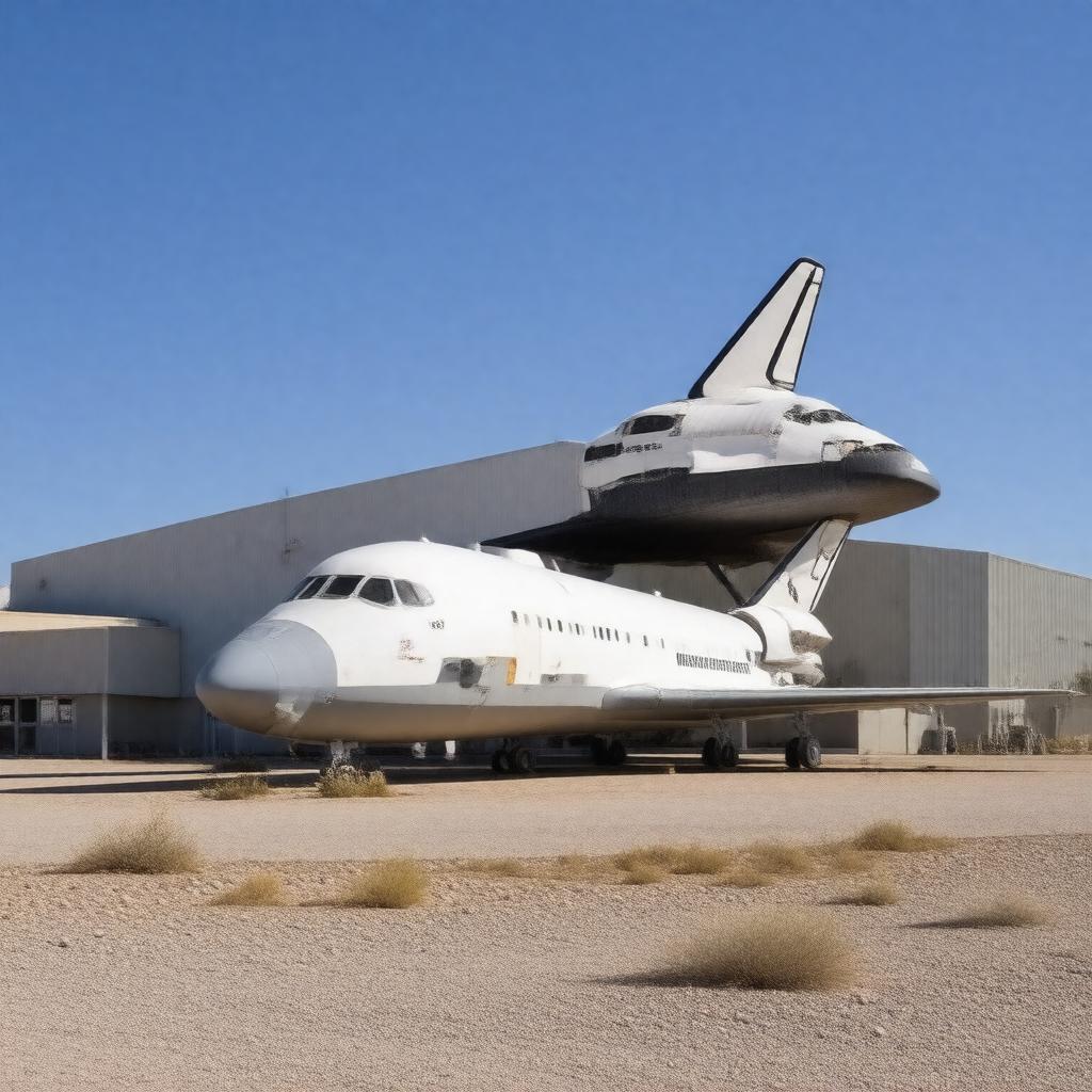 AI-created image of New Mexico Museum of Space History