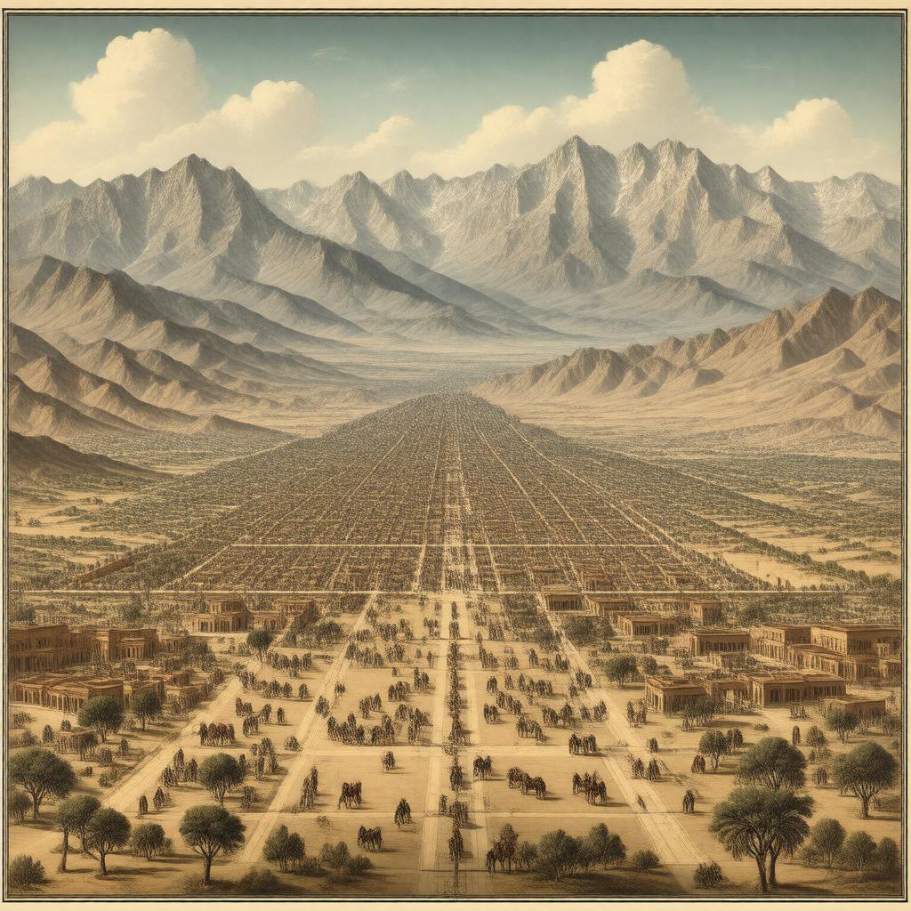 AI-created image of New Mexico Territory