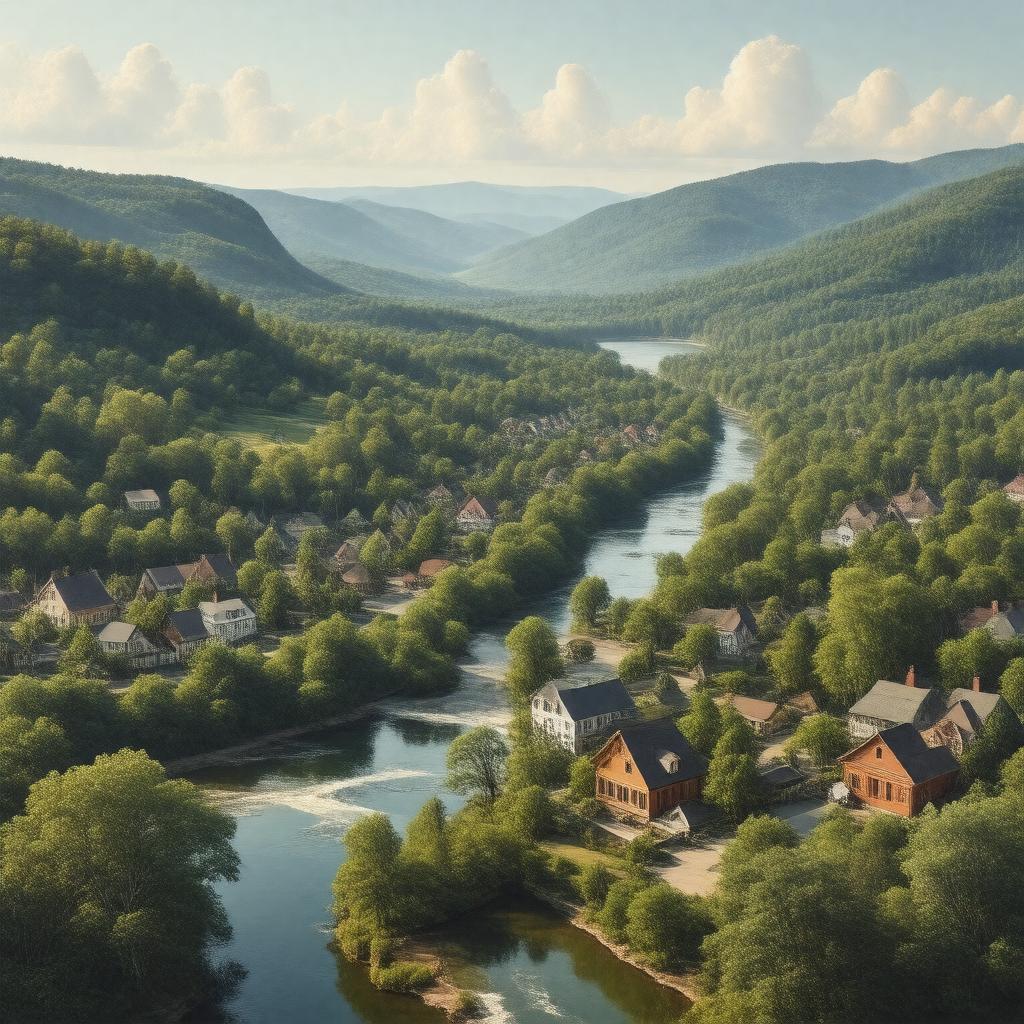 AI-created image of New Milford