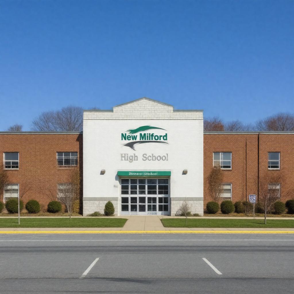 AI-created image of New Milford High School