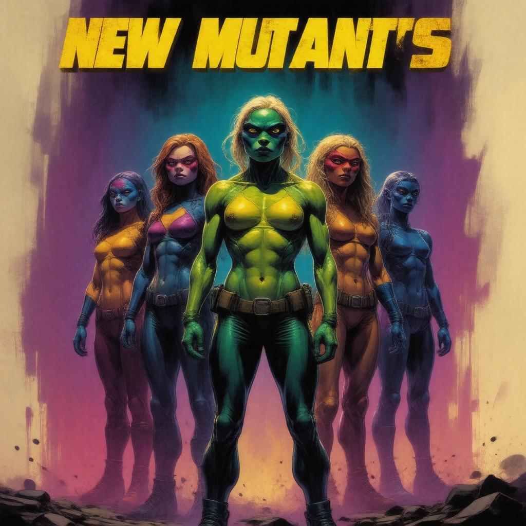 AI-created image of New Mutants