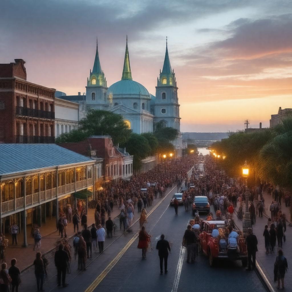 AI-created image of New Orleans