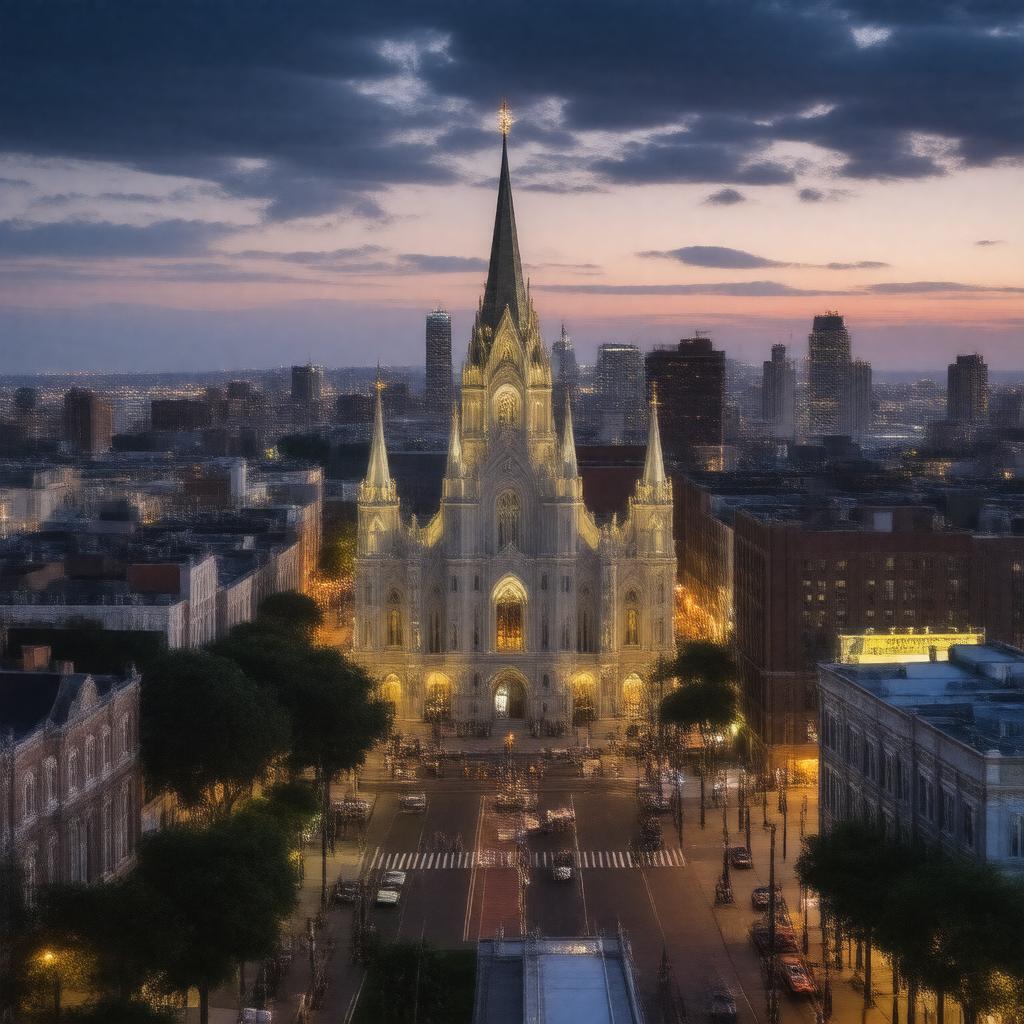 AI-created image of New Orleans, Louisiana, USA