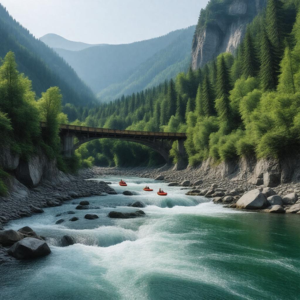 AI-created image of New River