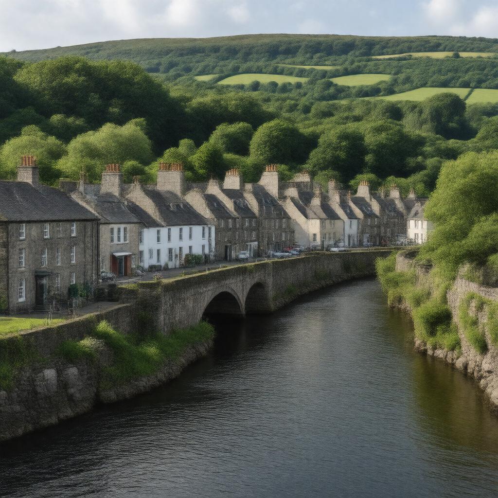 AI-created image of New Ross, Ireland