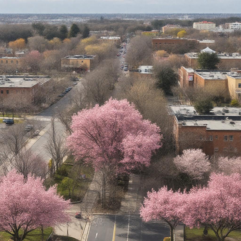 AI-created image of New Springville