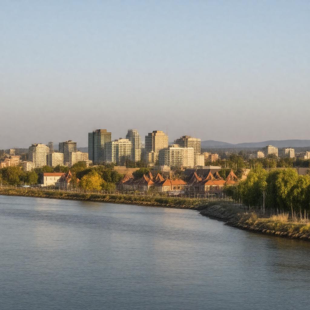 AI-created image of New Westminster