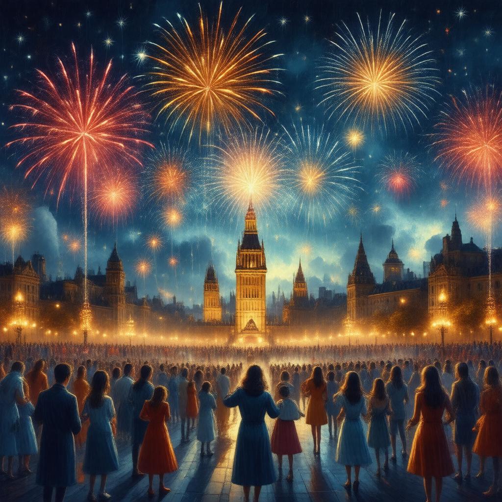 AI-created image of New Year's Day