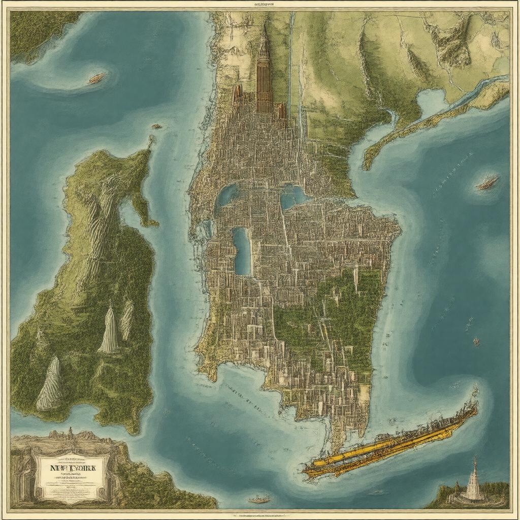 AI-created image of New York