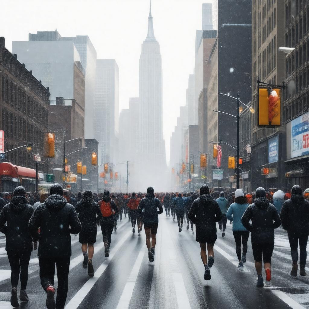 AI-created image of New York City 2014