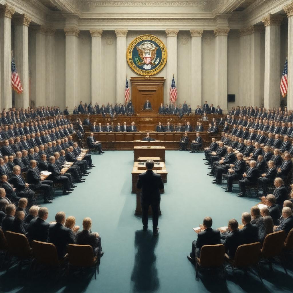 AI-created image of New York City Council