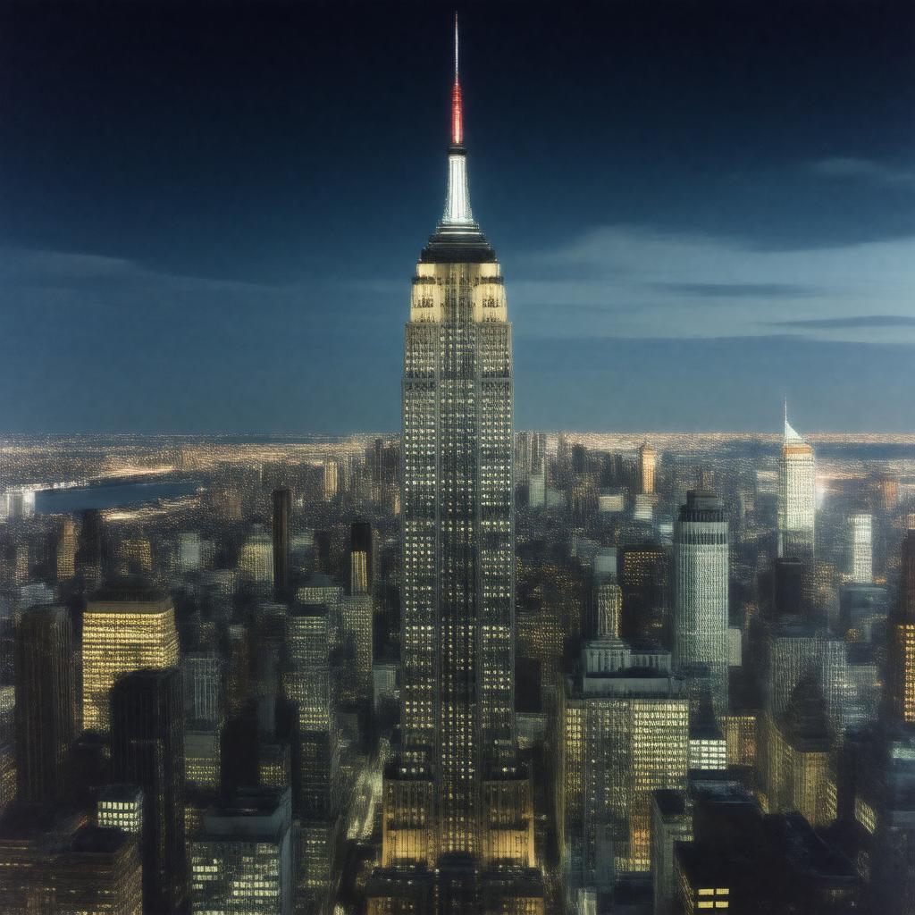 AI-created image of New York City Landmark