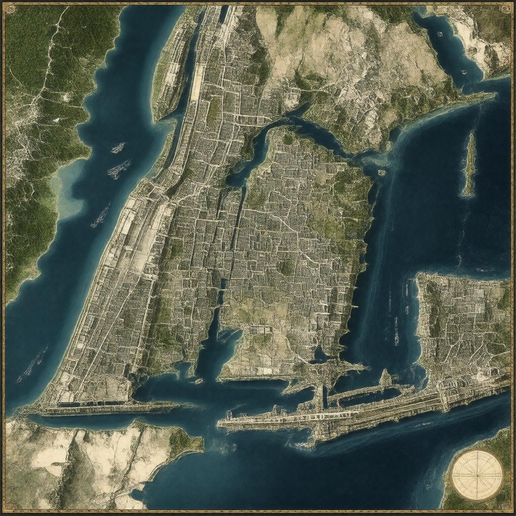 AI-created image of New York County