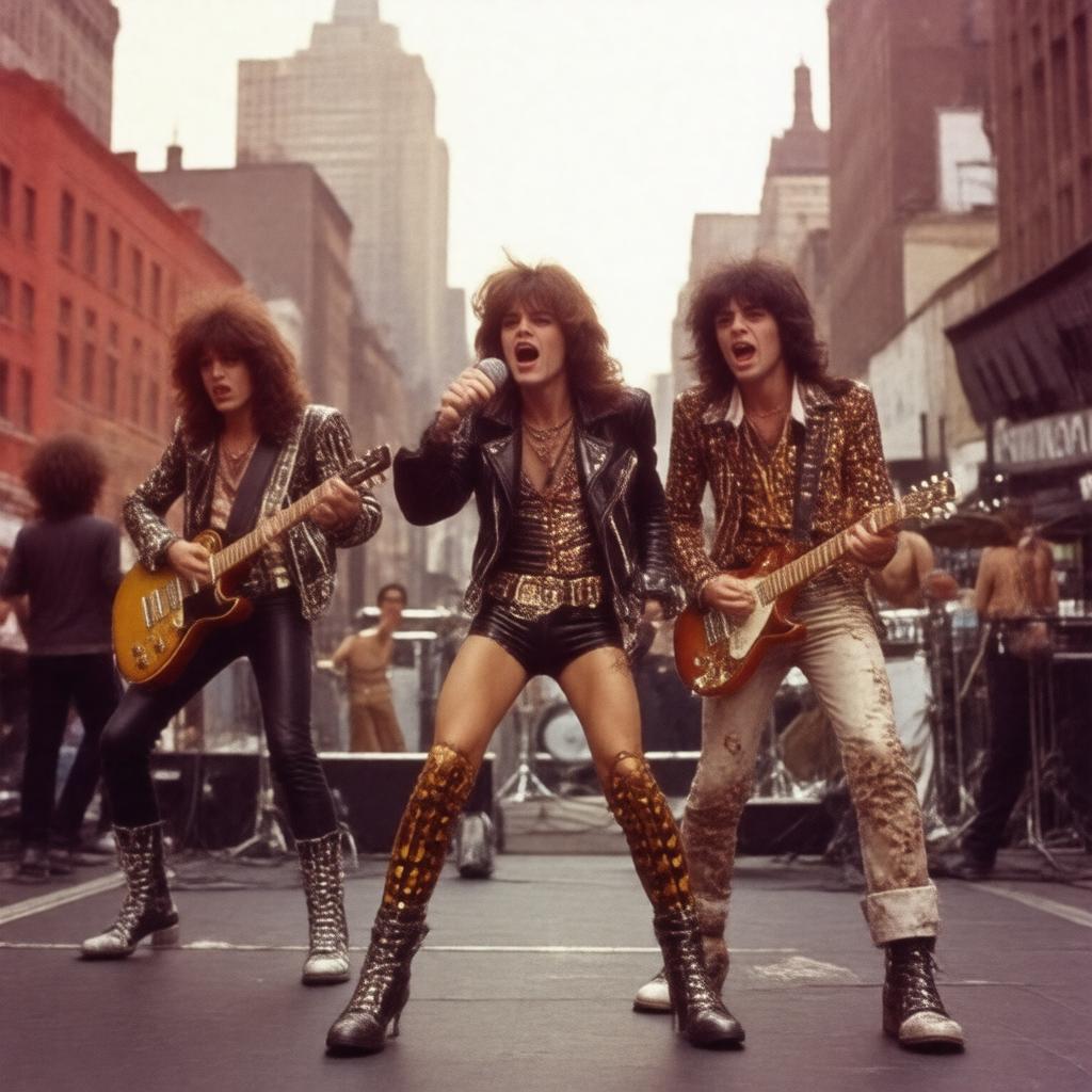 AI-created image of New York Dolls