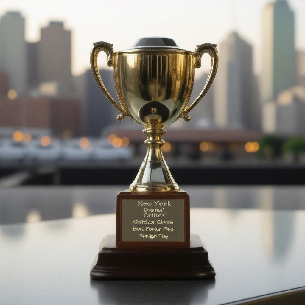 AI-created image of New York Drama Critics' Circle Award for Best Foreign Play