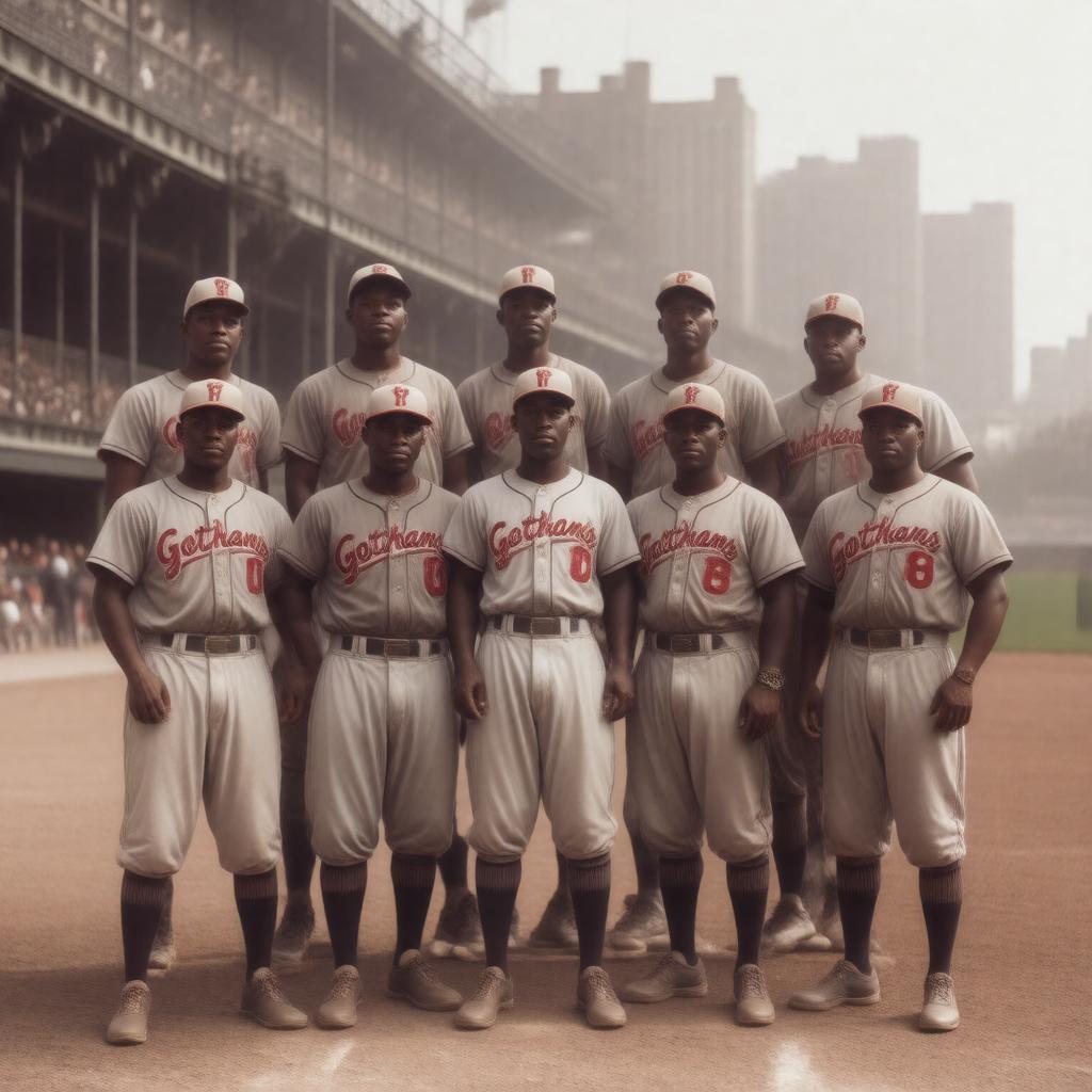 AI-created image of New York Gothams