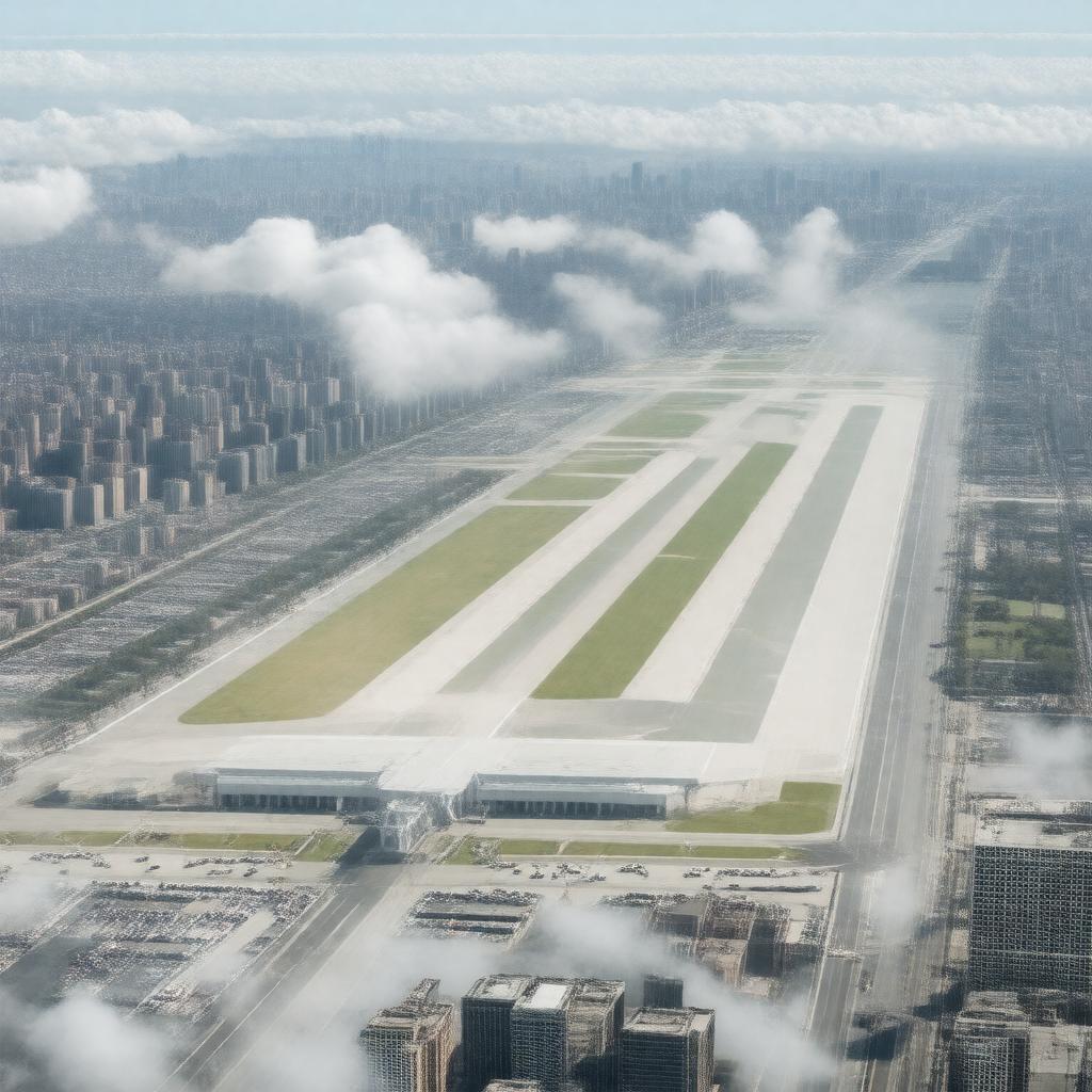 AI-created image of New York JFK