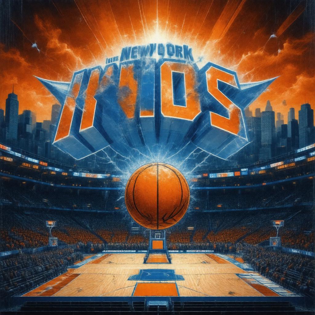 AI-created image of New York Knicks