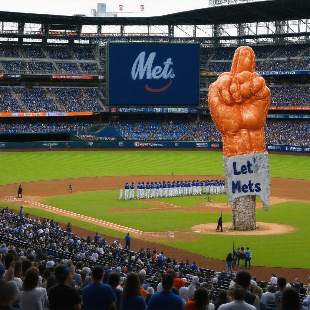 AI-created image of New York Mets