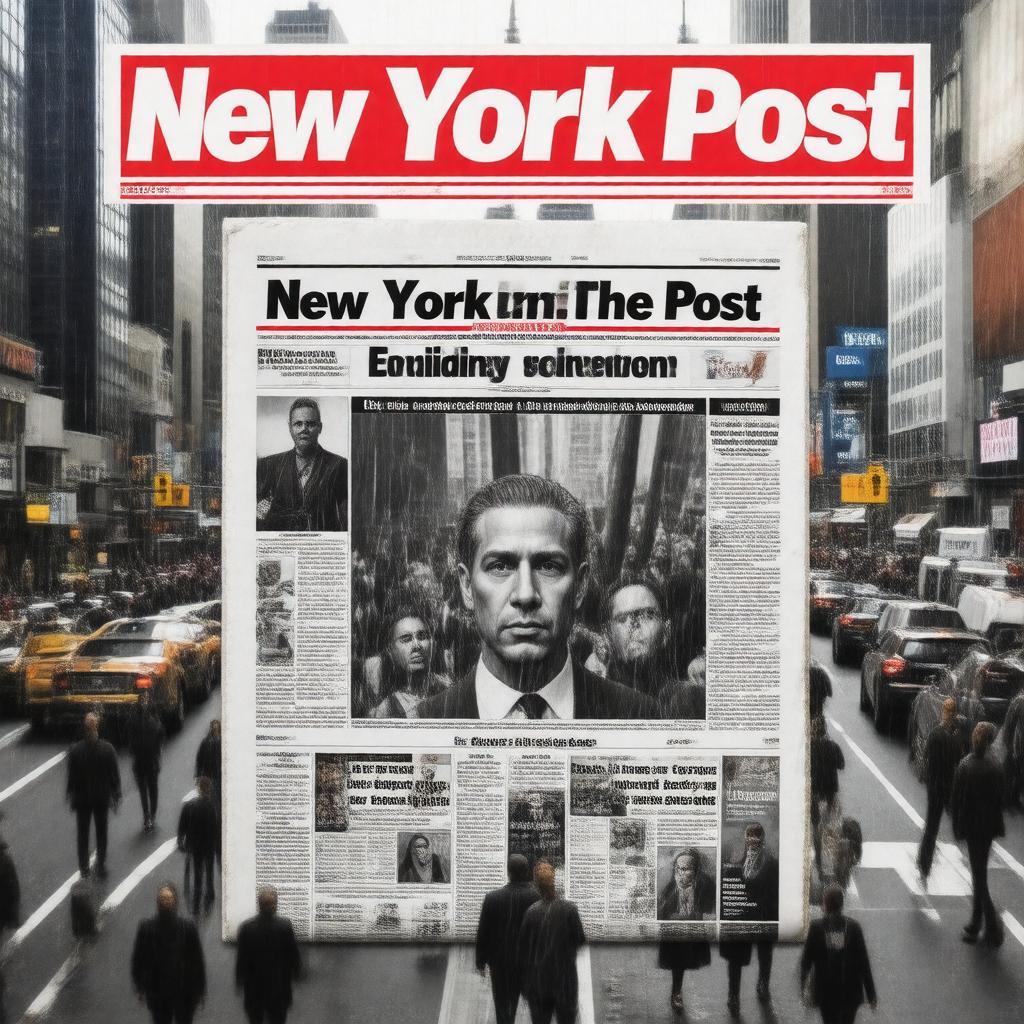 AI-created image of New York Post