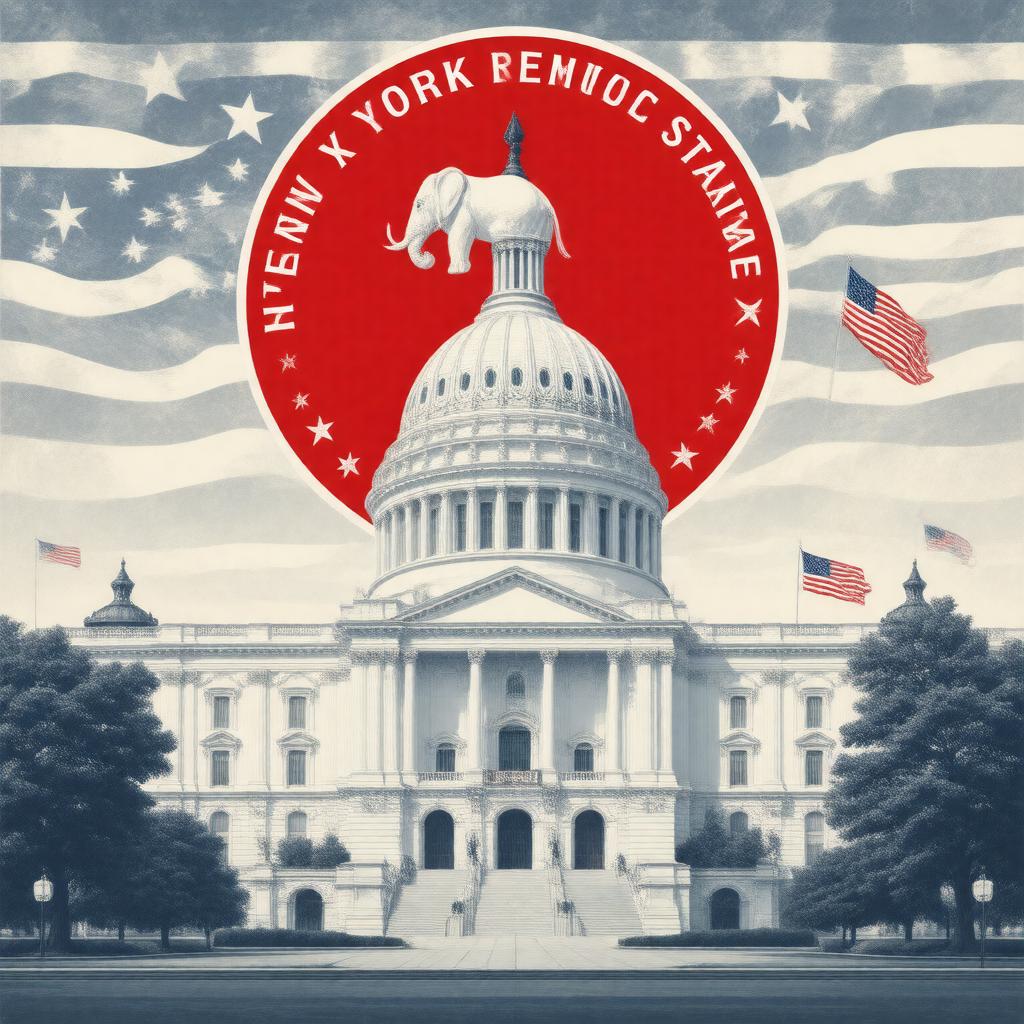 AI-created image of New York Republican State Committee