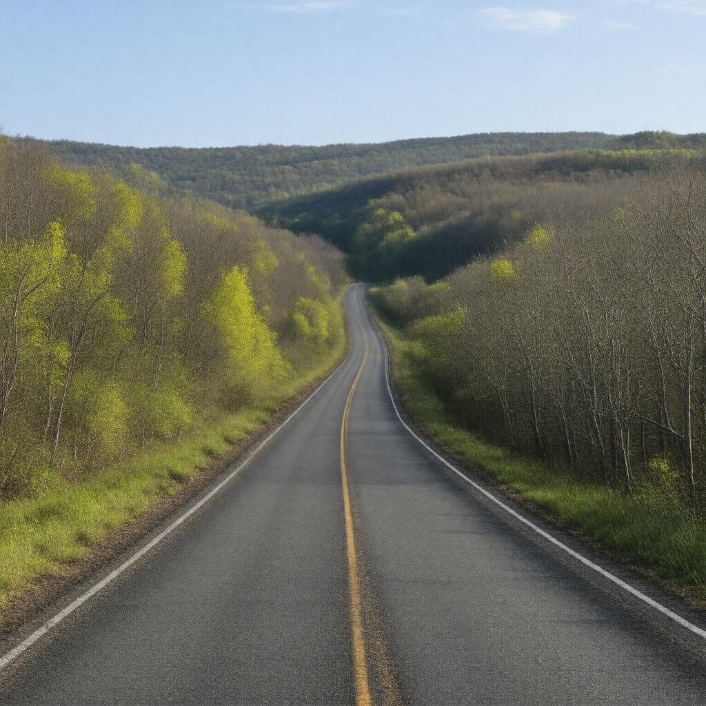 AI-created image of New York State Route 97