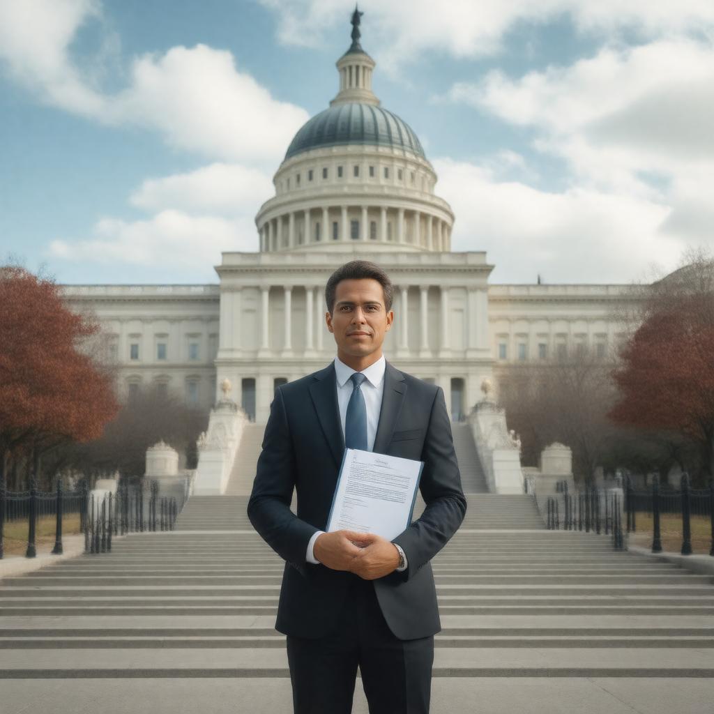 AI-created image of New York State Senator