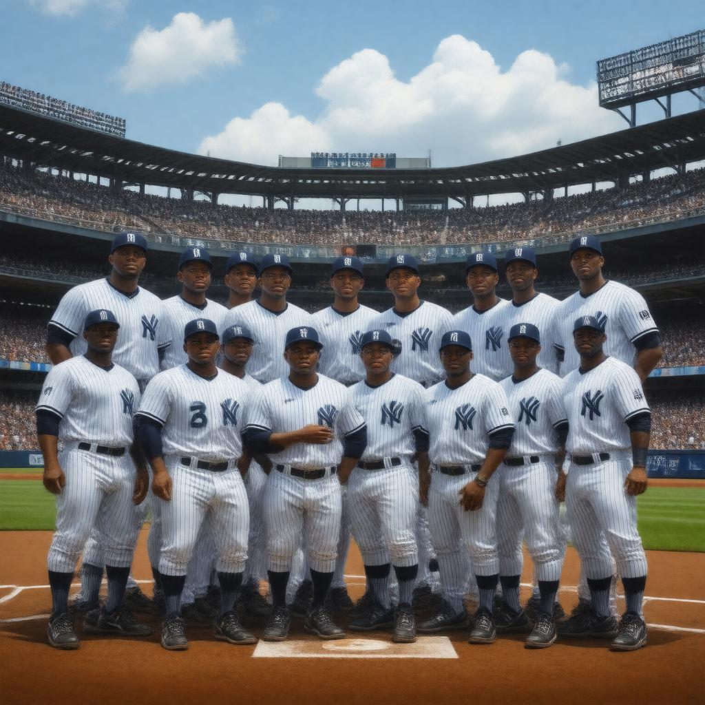 AI-created image of New York Yankees