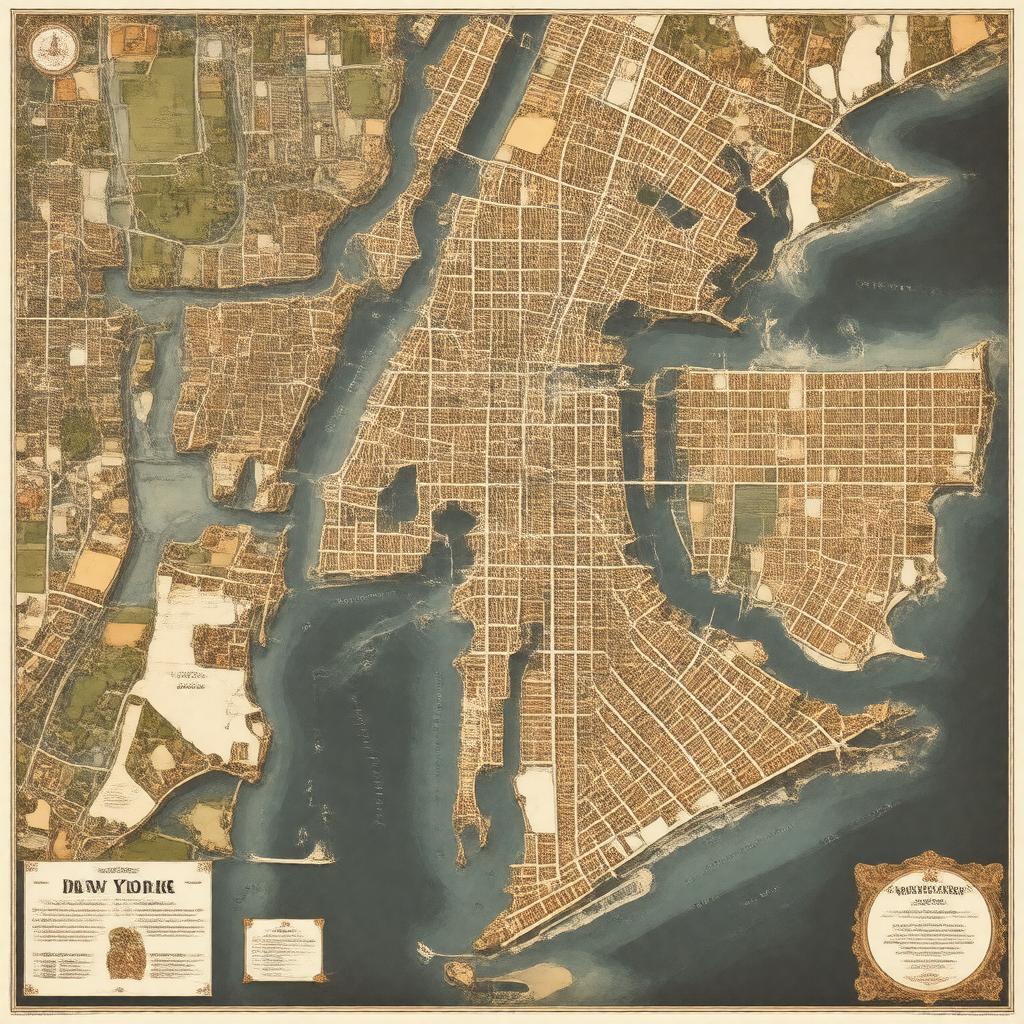 AI-created image of New York's 14th congressional district