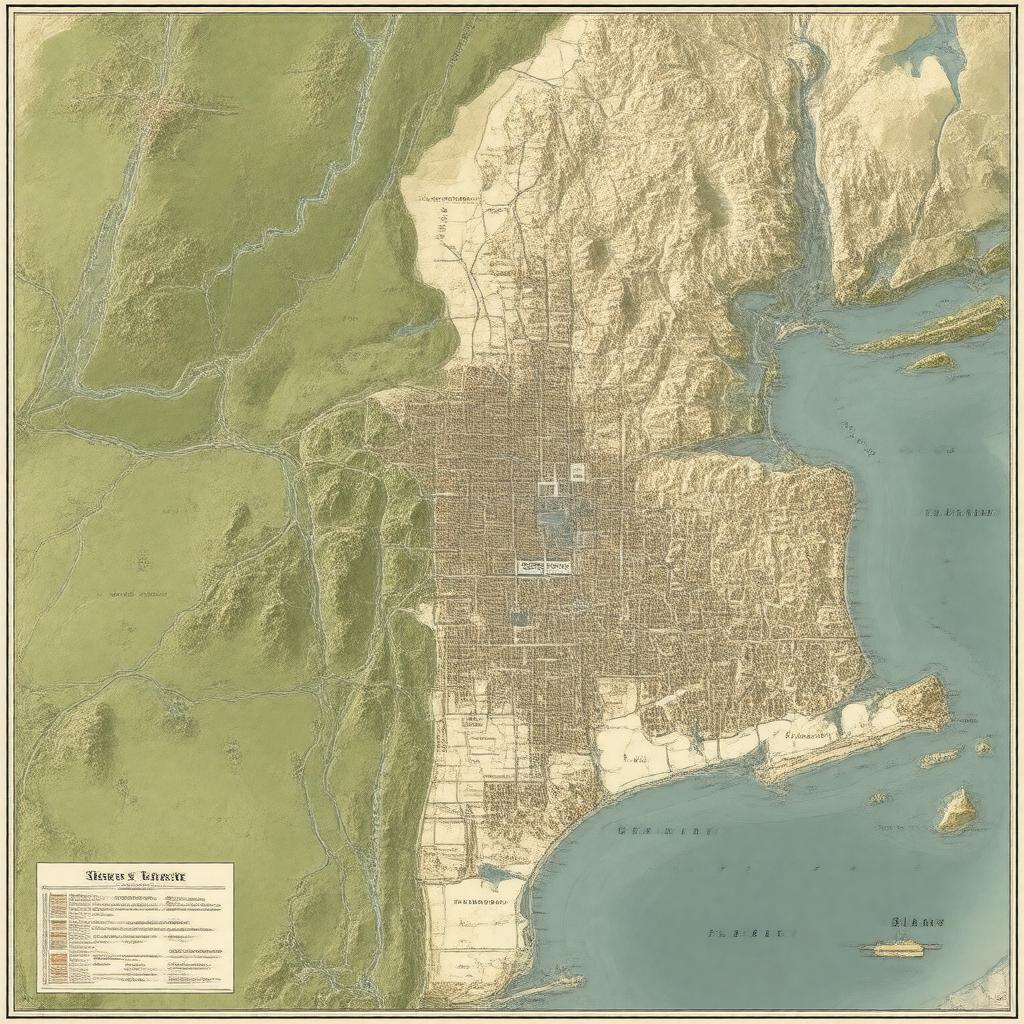AI-created image of New York's 20th congressional district
