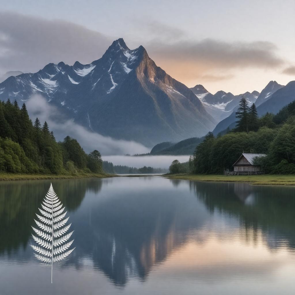 AI-created image of New Zealand