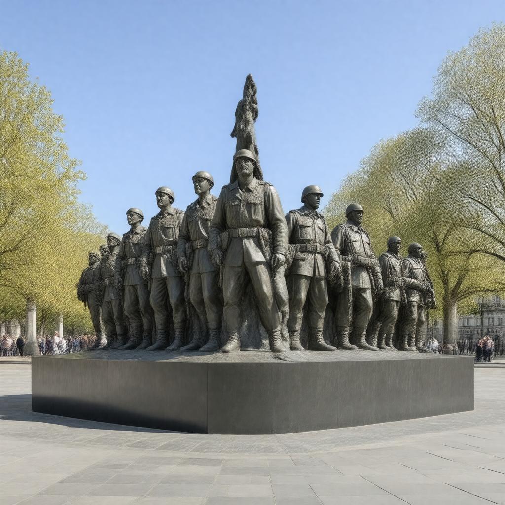 AI-created image of New Zealand War Memorial