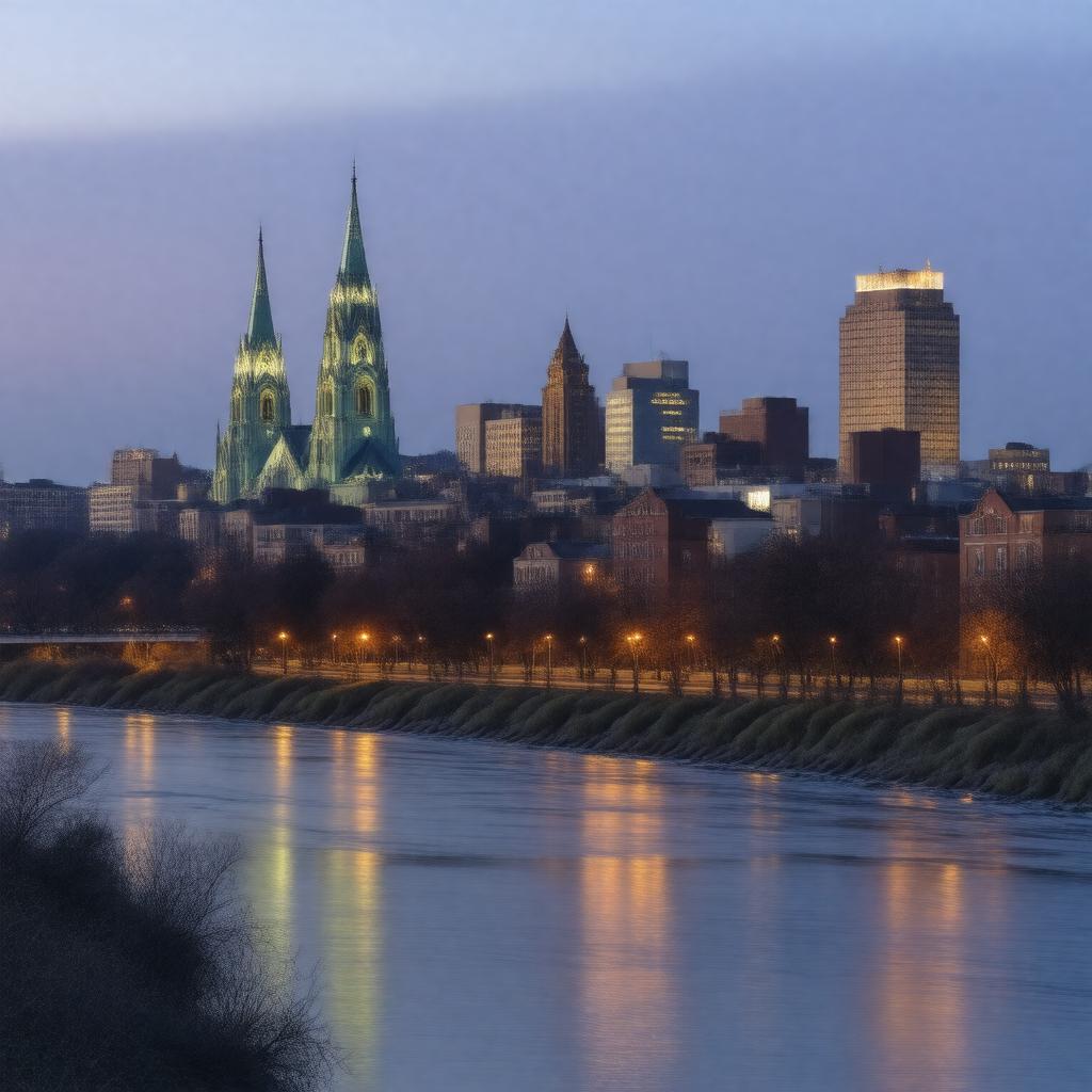 AI-created image of Newark