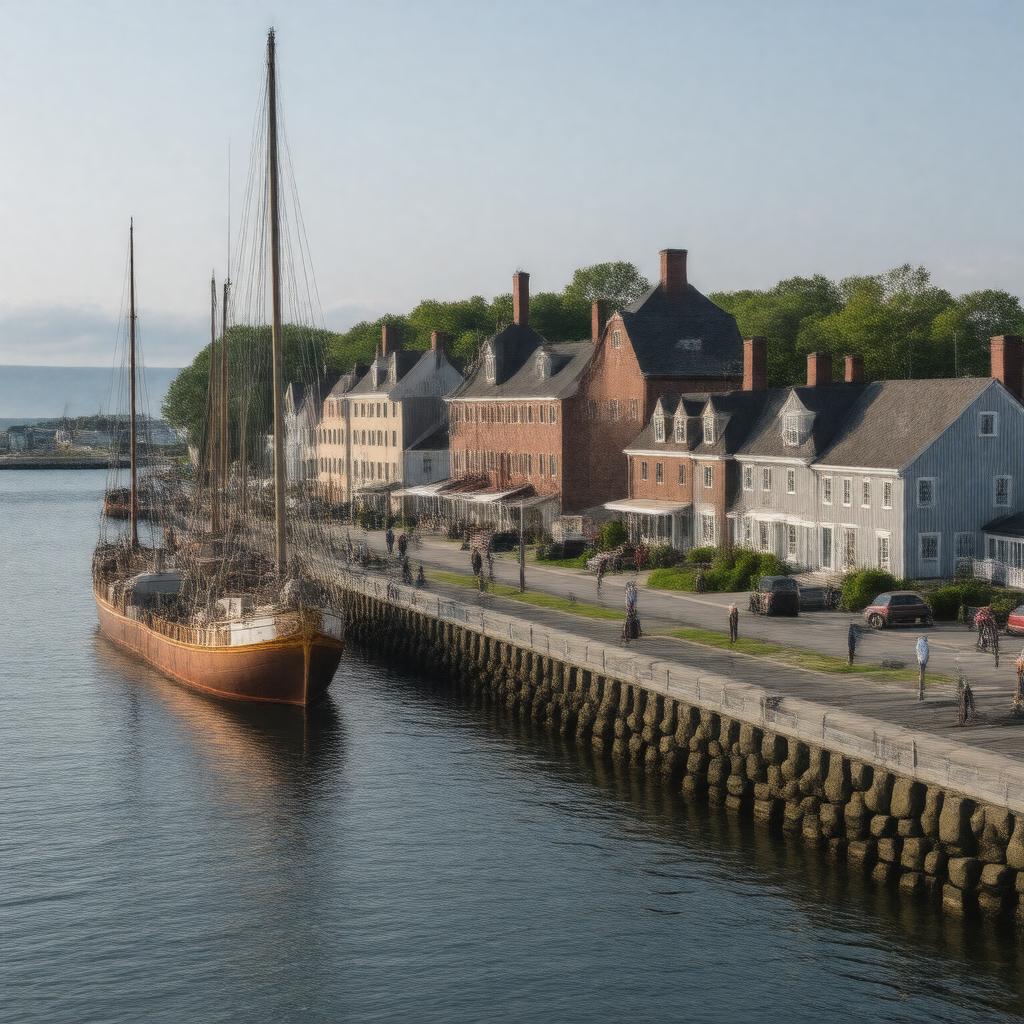 Click to view larger image AI-created image of Newburyport
